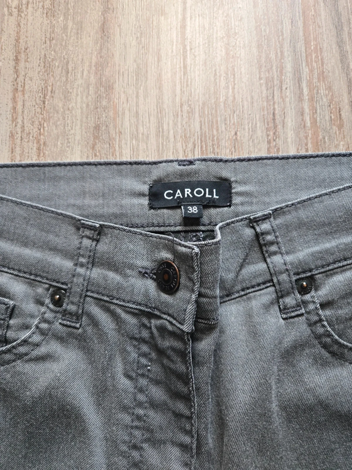 Caroll denim-style pants size 38 – photo 2